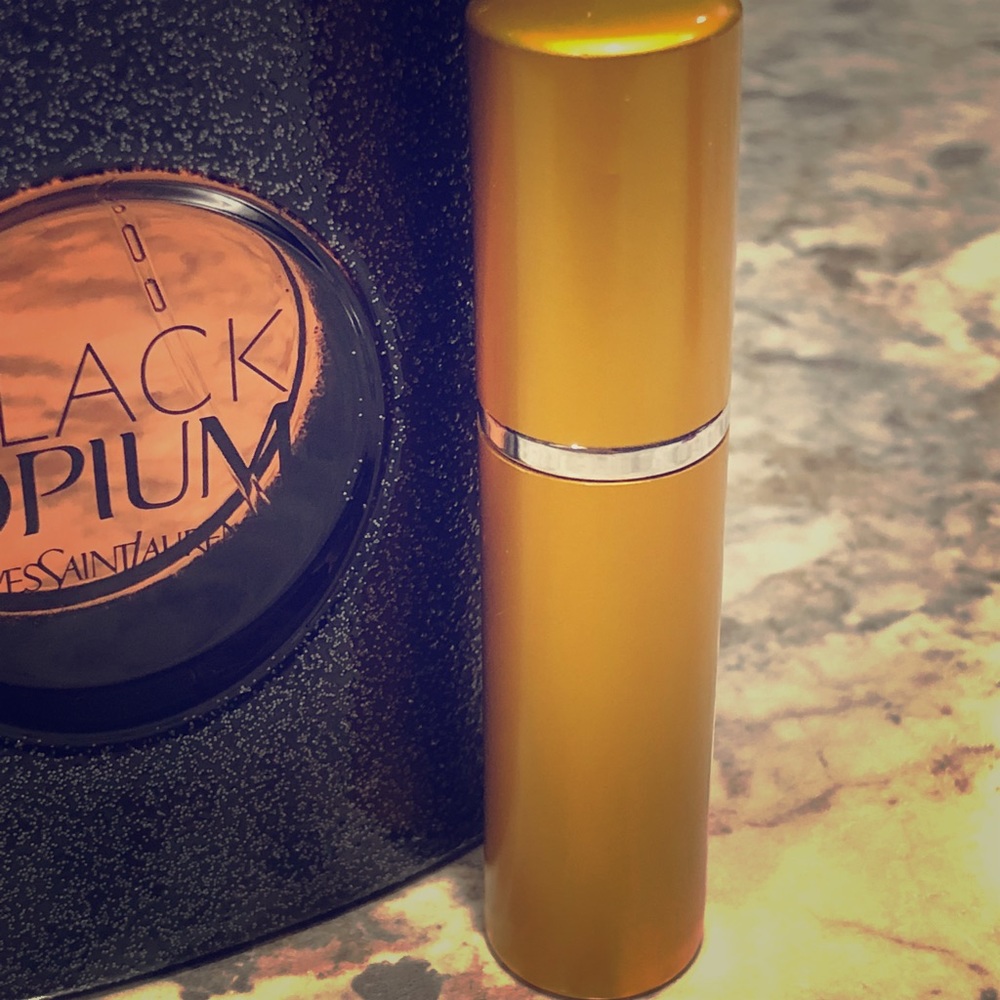 .17oz YSL Black Opium Travel Spray Atomizer!